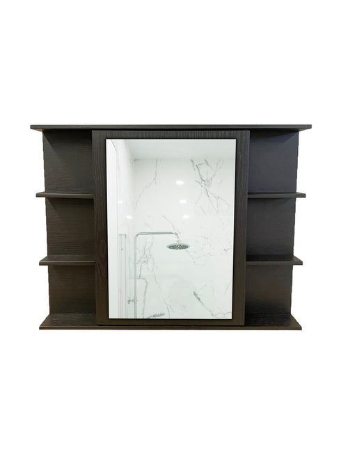 Espejo Madera Botiquin 78x60 cm Gabinete Baño